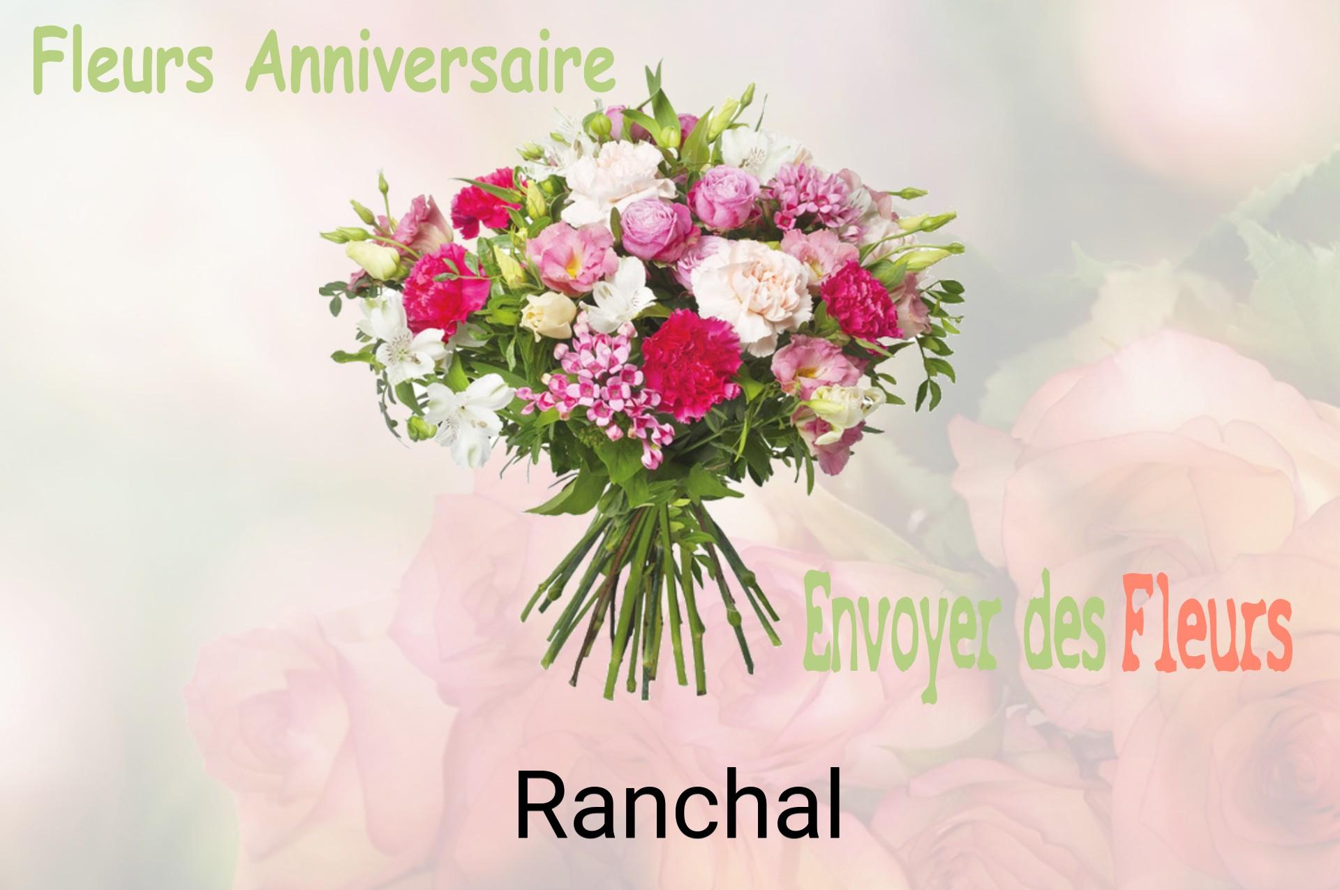 Bouquet de fleurs d’anniversaire livré à Ranchal