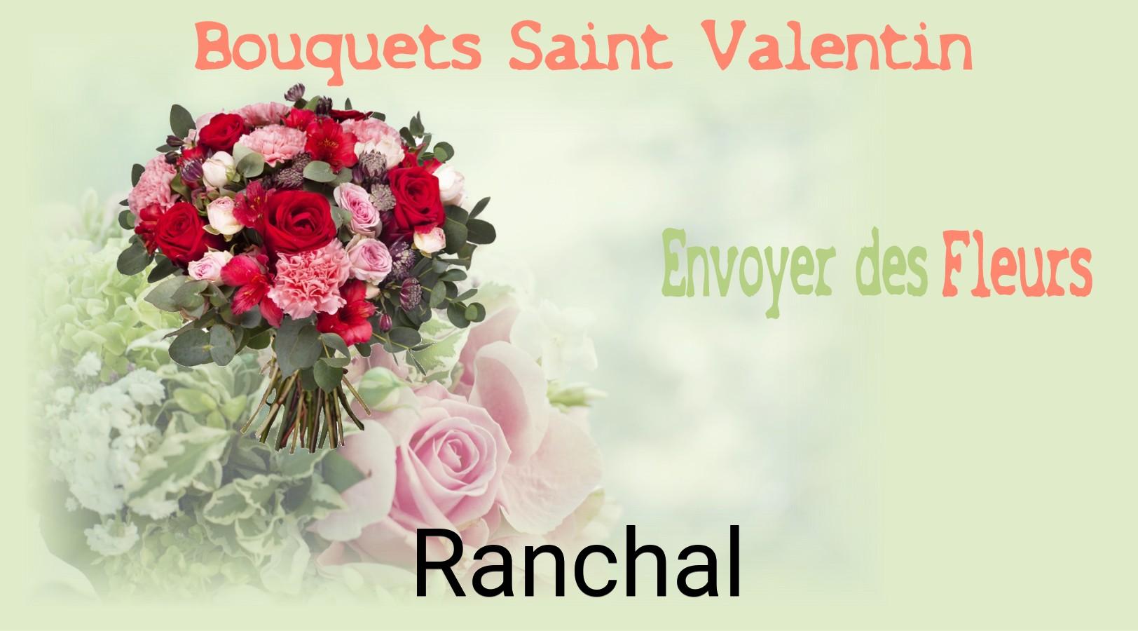 Roses de Saint-Valentin livrées à Ranchal